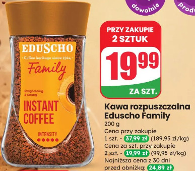 Kawa rozpuszczalna Eduscho Family