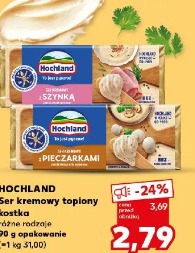 Hochland Ser kremowy topiony kostka pieczarkami