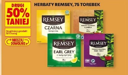 Herbaty Remsey, 75 torebek