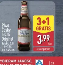 Piwo Czesky Leżák Original