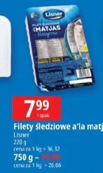 Filety śledziowe a'la matjas Lisner