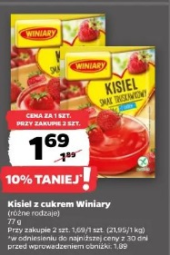 Kisiel z cukrem Winiary