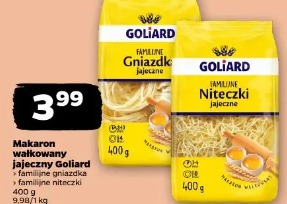 Makaron wałkowany jajeczny Goliard