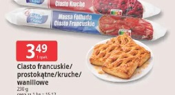 Ciasto francuskie/prostokątne/kruche/waniliowe