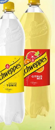 Napój gazowany Schweppes