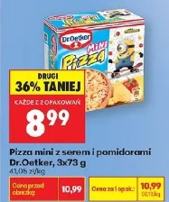 Pizza mini z serem i pomidorami Dr.Oetker