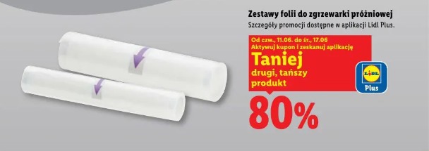 Zestawy folii do zgrzewarki próżniowej