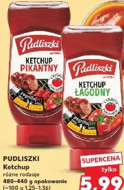 Pudliszki Ketchup łagodny