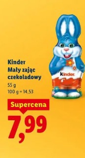 Kinder Mały zając czekoladowy