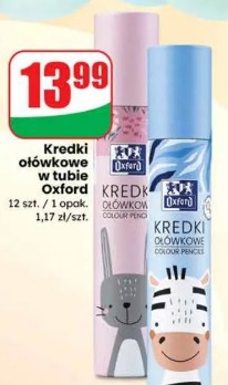 Kredki ołówkowe w tubie Oxford
