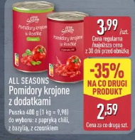 All Seasons Pomidory krojone z dodatkami