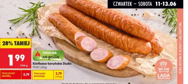 Kiełbasa toruńska Duda