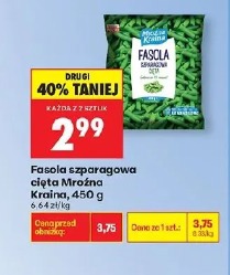 Fasola szparagowa cięta Mrożna Kraina