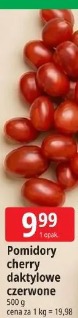 Pomidory cherry daktylowe czerwone