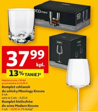 Komplet szklanek do whisky Mixology Krosno