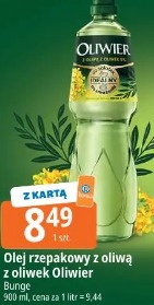 Olej rzepakowy z oliwą z oliwek Oliwier