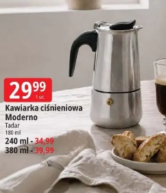 Kawiarka ciśnieniowa Moderno Tadar