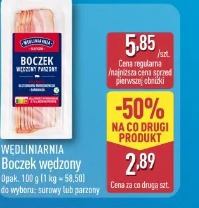 Wędlinarnia Boczek wędzony