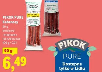 Pikok Pure Kabanosy
