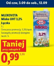 Mlekovita mleko UHT 3,2% Łaciate