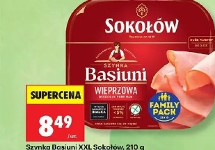 Szynka Basiuni wieprzowa Sokołów