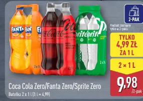 Coca Cola Zero/Fanta Zero/Sprite Zero