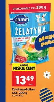 Gellwe żelatyna XXL 200 g