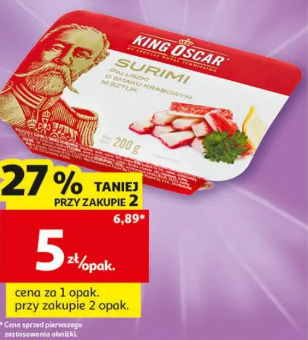 Paluszki surimi King Oscar