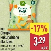 Bio Chrupki kukurydziane dla dzieci