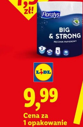 Floralys Big & Strong ręcznik papierowy 3-warstwowy