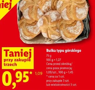 Bułka typu górskiego