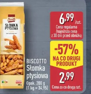 Biscotto Słomka ptysiowa