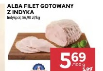 Alba filet gotowany z indyka Indykpol