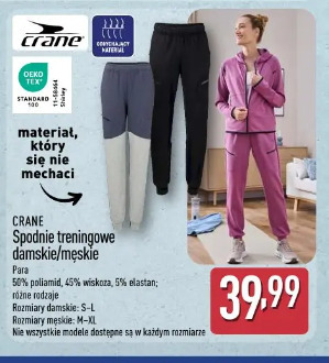 Crane Spodnie treningowe damskie/męskie