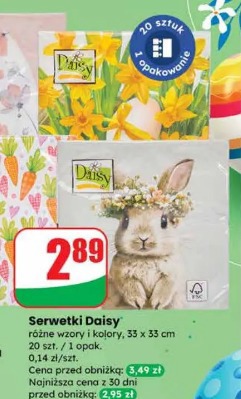 Serwetki Daisy