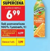 Sok pomarańcza 100% Tymbark