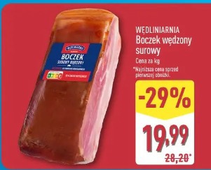 Wędliniarnia Boczek wędzony surowy