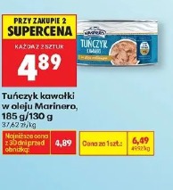 Tuńczyk kawałki w oleju Marinero