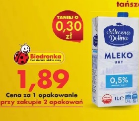 Mleczna Dolina mleko UHT 0,5%