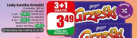 Lody kostka Grześki