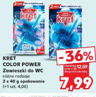 Kret Color Power zawieszki do WC