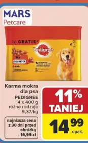 Karma mokra dla psa Pedigree