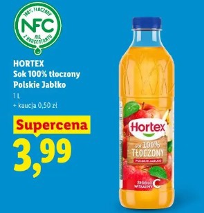 Hortex Sok 100% tłoczony Polskie Jabłko