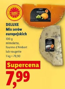 Deluxe Mix serów europejskich