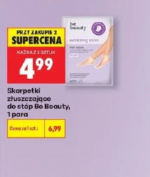Skarpetki złuszczające do stóp Be Beauty