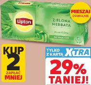 Lipton Herbata zielona różne rodzaje