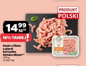 Paski z fileta z piersi kurczaka Sztuka Mięsa