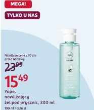 Yope, nawilżający żel pod prysznic, 300 ml