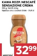 Kawa rozp. Nescafé Sensazione Crema