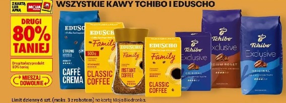 Wszystkie kawy Tchibo i Eduscho